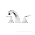 China Widespread Split Washbasin Faucets Factory